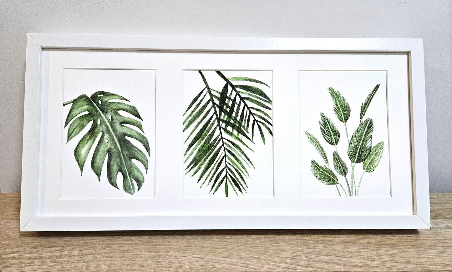 PRINTED WATERCOLOR ART - TRIO