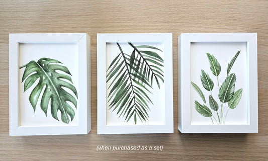 PRINTED WATERCOLOR ART - MONSTERA