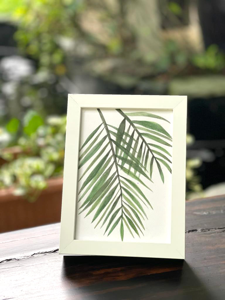 PRINTED WATERCOLOR ART - PALM