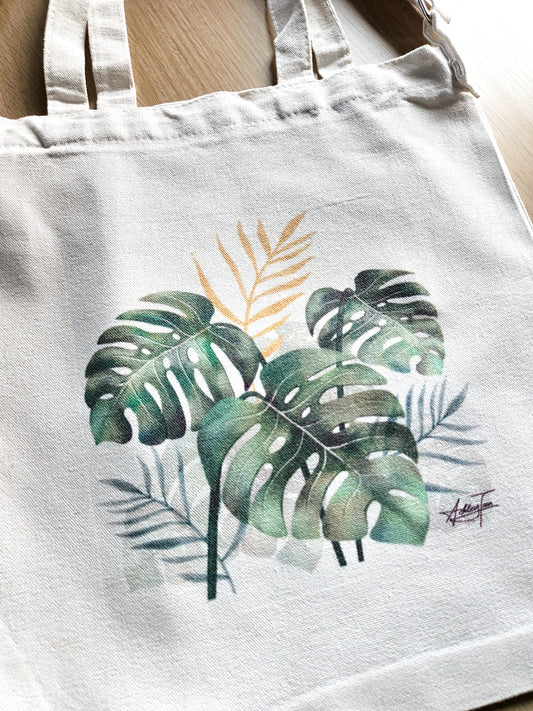 TOTE BAG - MONSTERA