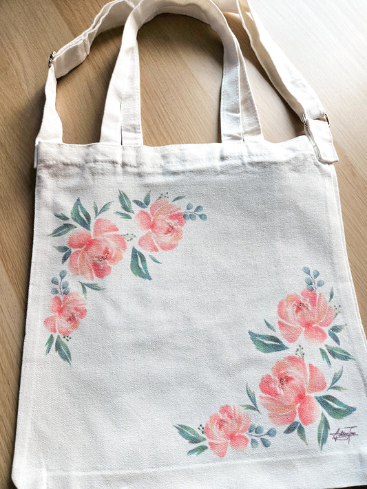 TOTE BAG - PEONY