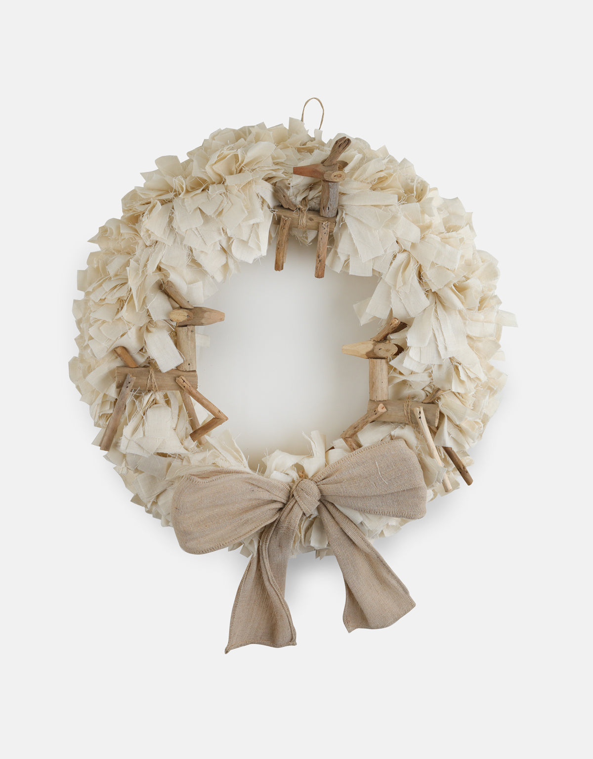 SMALL WREATH WITH 3 REINDEERS